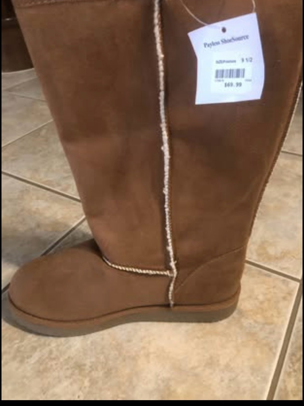 Classic Tall Brown Suede Women's Boot